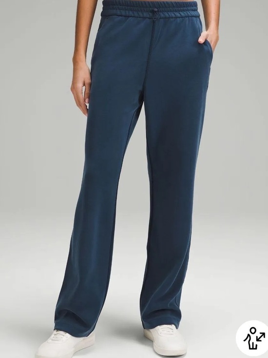 lululemon athletica Pants - lululemon athletica Navy Wide-Leg Drawstring Pants